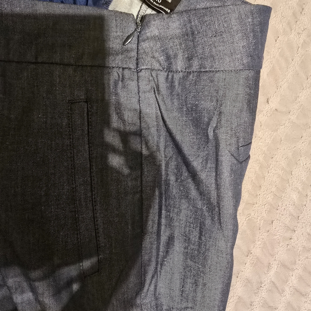 Ann Taylor Blue and Black Trousers